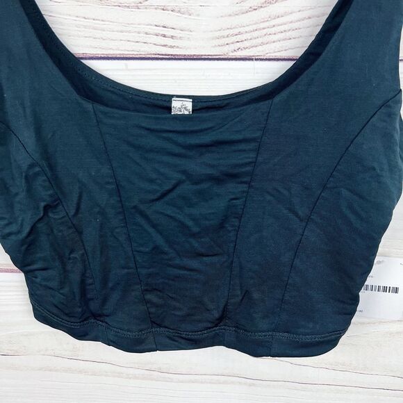 Free People NWT Be Cool Bralette Black Brami Sz Small - Picture 4 of 7